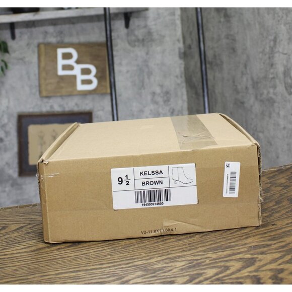 NWT Journee Collection Womens Comfort Foam Kelssa Booties KELSSA Brown 9.5M - Picture 8 of 8
